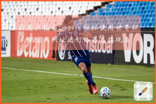 新用户指南：如何轻松使用世界杯买球官网网址进行体育直播观看