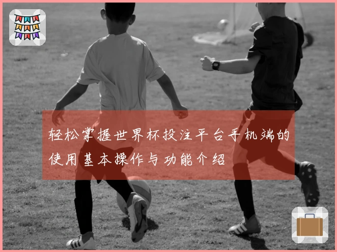 轻松掌握世界杯投注平台手机端的使用基本操作与功能介绍